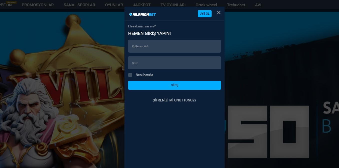 Hilarionbet Giriş